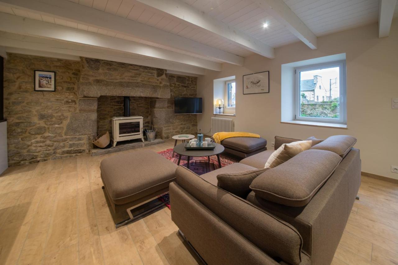 Gwel Ar Mor - Jolie Maison De Charme Renovee Proche Du Port Lanildut Luaran gambar
