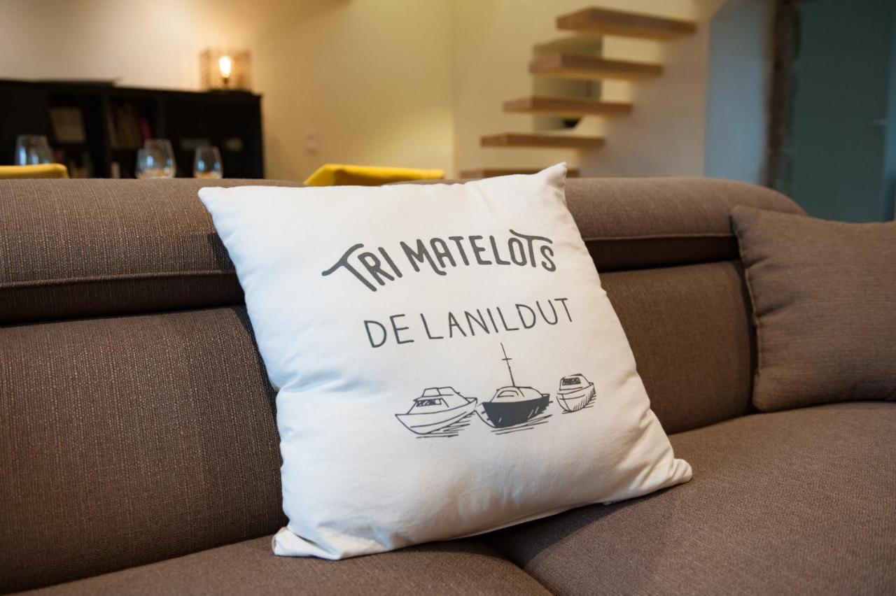 Gwel Ar Mor - Jolie Maison De Charme Renovee Proche Du Port Lanildut Luaran gambar